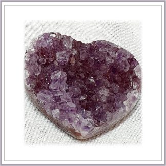 Amethyst Heart cluster 97gr