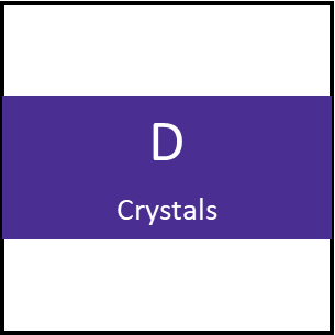 D - Crystals
