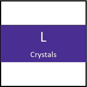 L- crystals